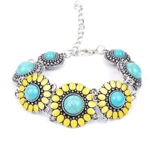 Bodaciously Badlands - Yellow Bracelet